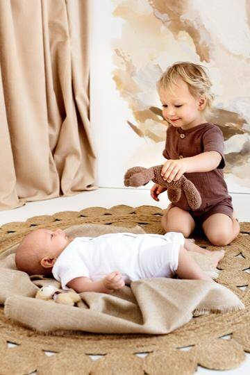 Rampers niemowlęcy "Just Muslin Milk" Makoma