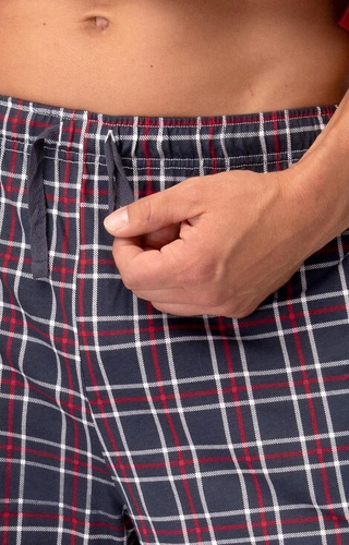 Piżama Męska MNS 453 Key - czerwona