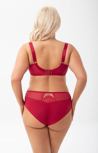 Gorsenia Biustonosz miękki K 888 Poesia czerwony