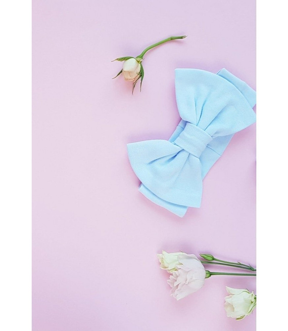 Julietta Opaska z kokardką 2116K Marija - błękitny