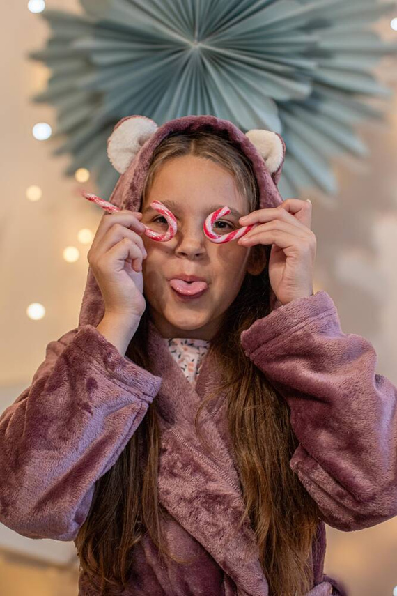 Szlafrok Dziecięcy 730 Serena Forex - jagoda