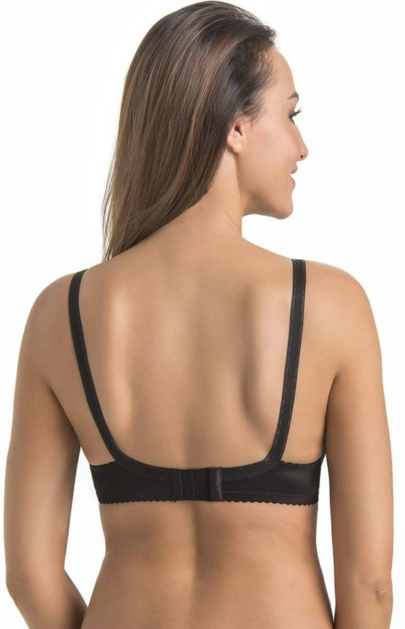 Biustonosz miękki Andorra Teyli - czarny