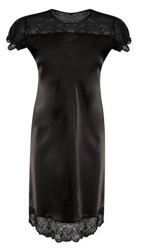 Louise Halka satynowa damska DKaren - czarny