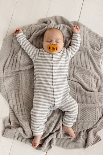 Pajac bez stópek "Greco" Makoma szary 