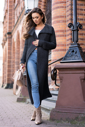 Sweter damski Mayamino Merribel - graphite 