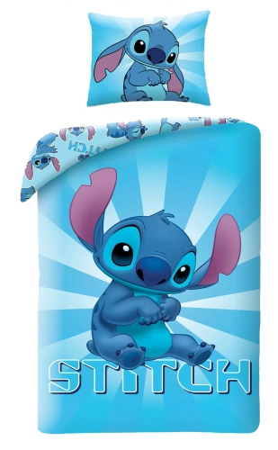 Lilo i Stitch Kids 12 Halantex – pościel dziecięca 100% bawełna, kolorowy motyw bajkowy, zamek błyskawiczny