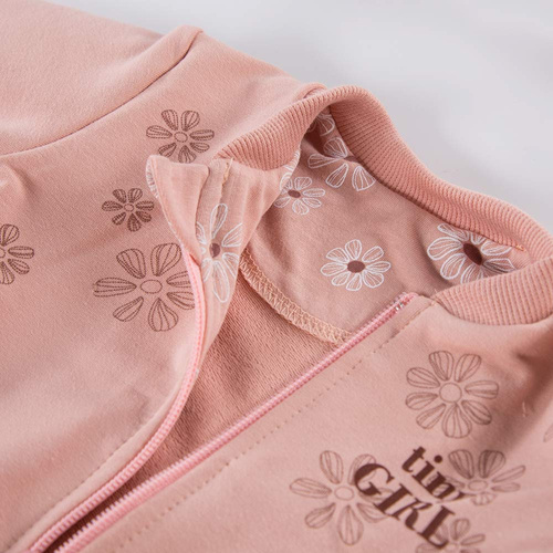 Bluza rozpinana Daisy Eevi- jasny róż