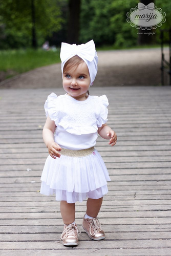 Body na ramiączkach 071KR Princess Marija - biały