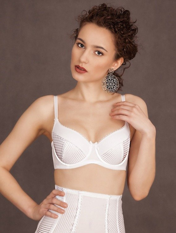 Fiona Biustonosz Unikat - biały