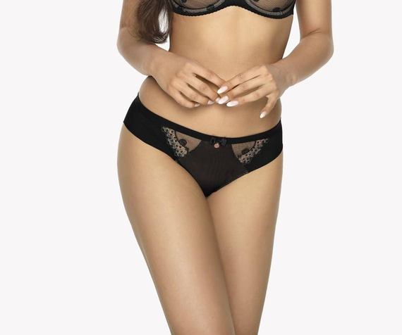 BS 1068 Cordelia Biustonosz Miękki Gaia- czarny