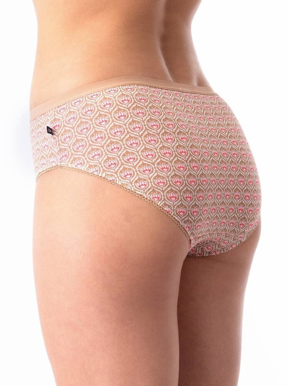 Figi damskie LPC 736 2-pak Key niebieski brązowy