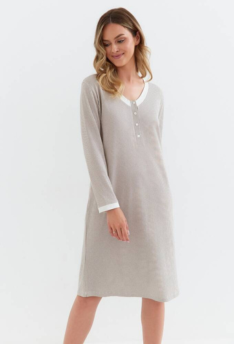 Koszula nocna 130 interlock Cana-brązowy