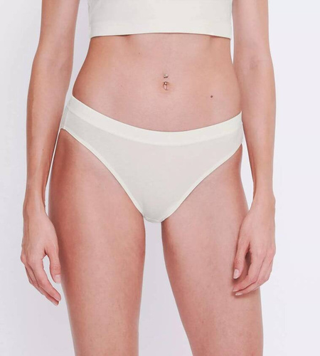 Figi Damskie Casual High leg Sloggi Go - silk white