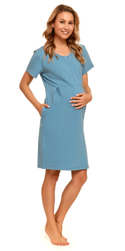 TCB.4452 Koszula Nocna do karmienia Doctor Nap - ocean