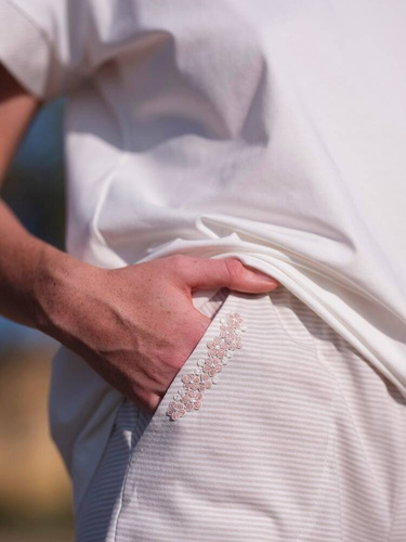 Piżama damska 232  Cana -beżowy