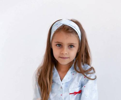 Opaska dziewczęca White bear Kids Sensis - błękitny