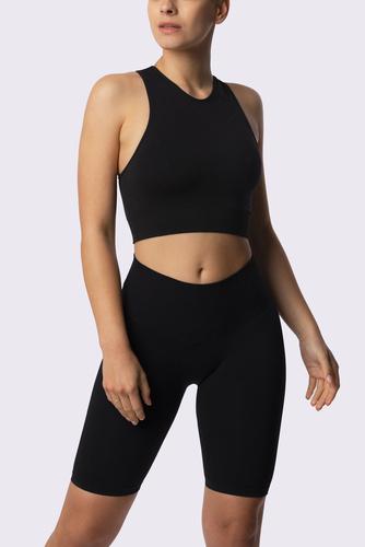 Biustonosz sportowy Performance Spaio black