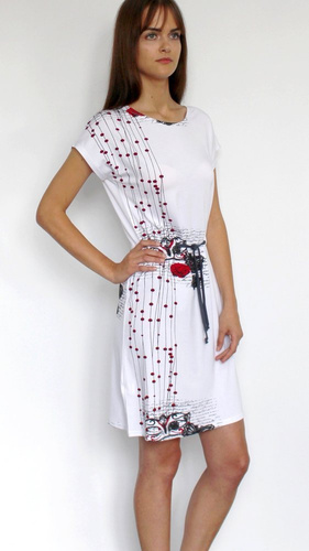 Koszula nocna 427 Alejandra II Forex - biały