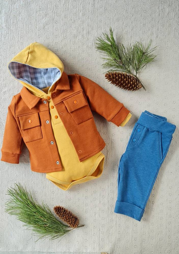 Bluza dresowa 2817C Jack Marija - brąz