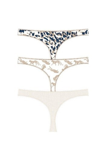 Stringi Damskie 3489 Cotonella mix kolor