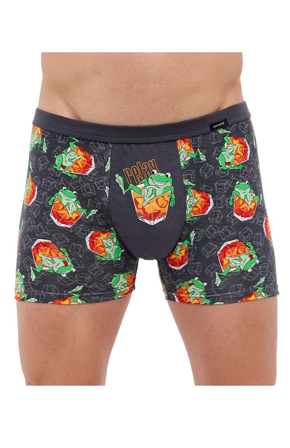 Bokserki męskie Tattoo 280/233 Relax Cornette grafitowy