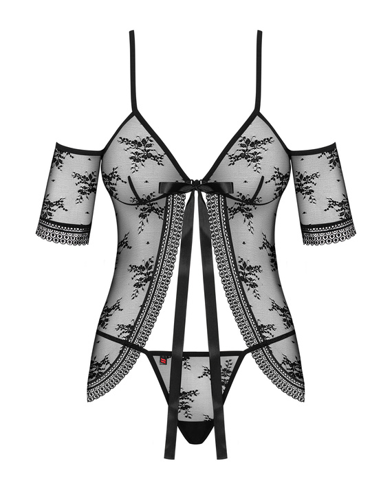 Jennifairy Komplet Obsessive czarny