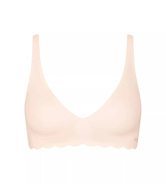 Miękki biustonosz Braletka Zero Microfibre 2.0 Soft bra Sloggi - angora