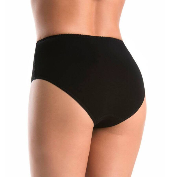 Figi z koronką Violetta Teyli - czarny