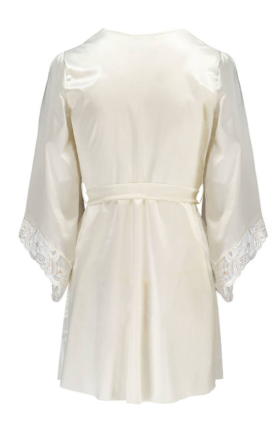 Szlafrok damski Inoe Peignoir Casmir ecru