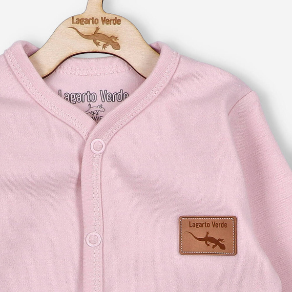 Lagarto Verde Pajacyk gładki - różowy