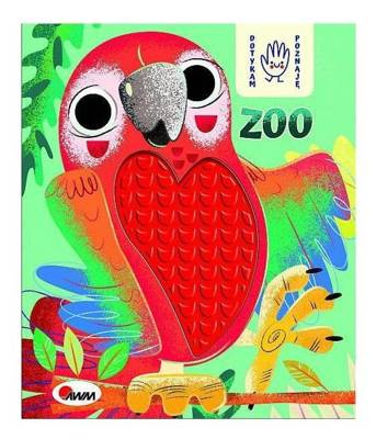 Książka sensoryczna "Dotykam, poznaję - zoo" Awm Wydawnictwo