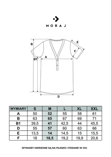 Bluzka damska BD2300-004 Moraj - turkuskowy