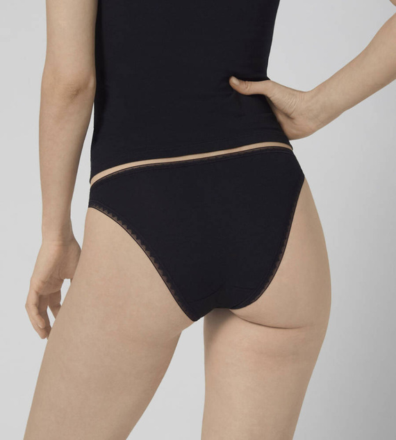 Figi Damskie mini 2pak Sloggi go- black