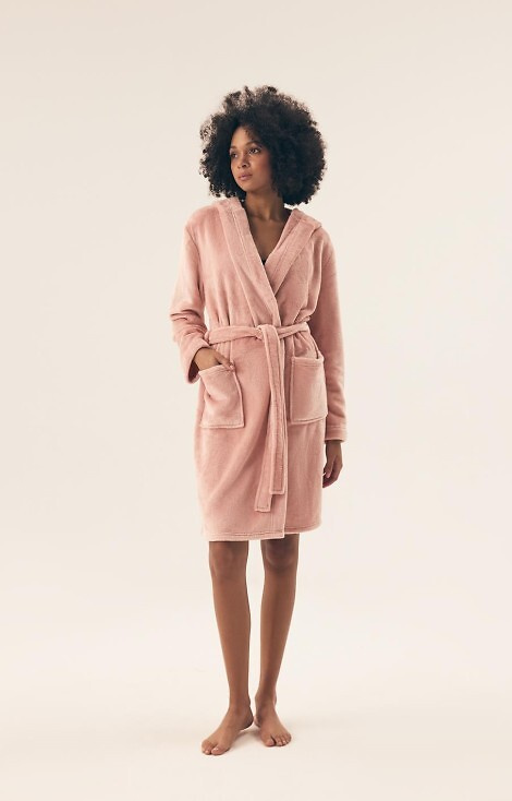 Szlafrok damski 42877 Brid Henderson - pastel pink