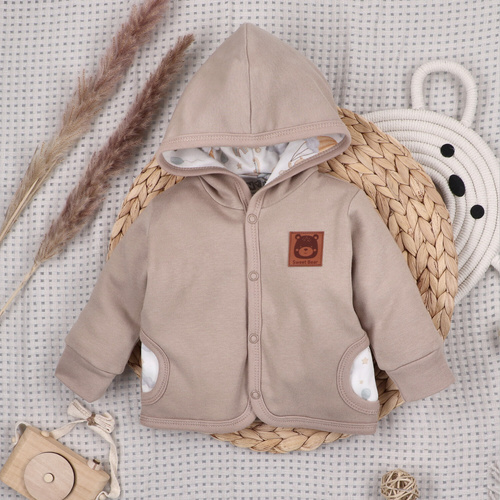 Nini Sky Journey – dwuwarstwowa bluza chłopięca z bawełny organicznej