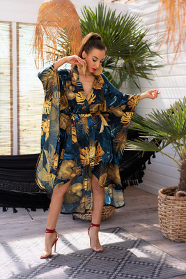 Szlafrok damski Handis Aquareel Collection LivCo Corsetti