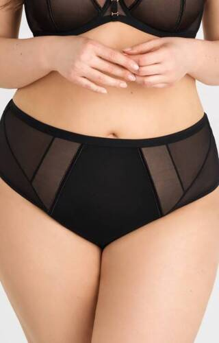 Figi damskie K 825 Just Black Gorsenia - czarny