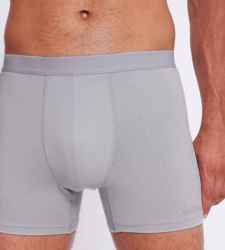 Bokserki męskie Men Go ABC Short Sloggi - Platinum