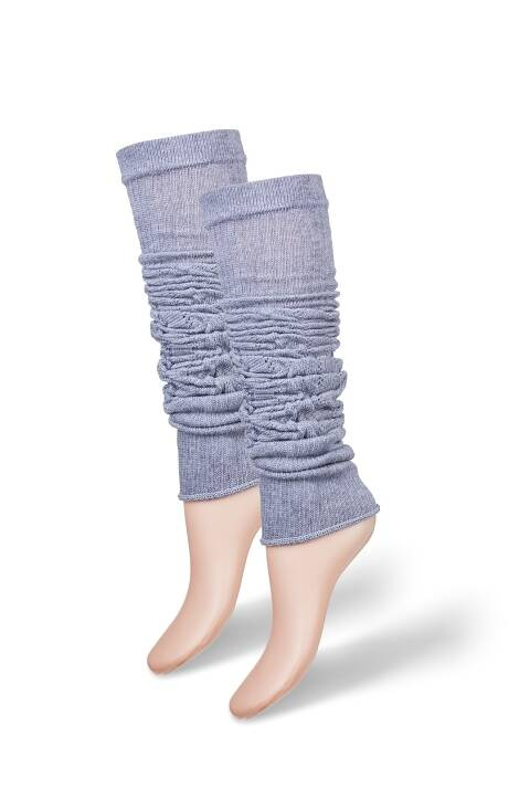 0705-001 Getry ażurowe Milena- szary