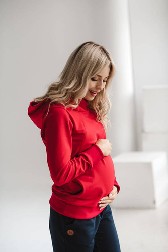 Bluza do karmienia Milk Please Milk&Love czerwony