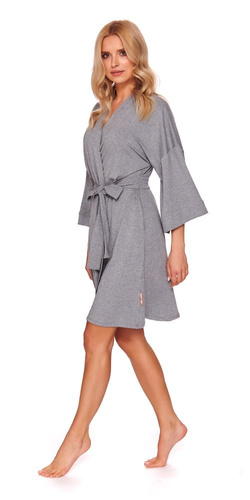 Szlafrok damski 9999 Doctor Nap - dark grey