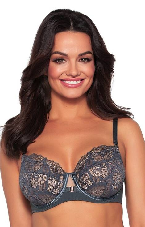 Biustonosz Półusztywniany 1937 antracytowy