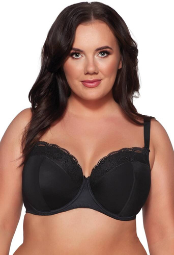 Biustonosz Usztywniany Full Cup 2112 Ava czarny
