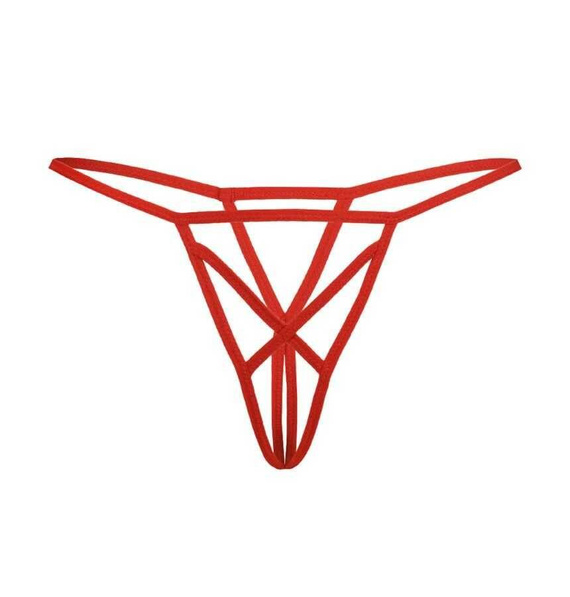 Stringi z otwartym krokiem 3113 Mendi Teyli red