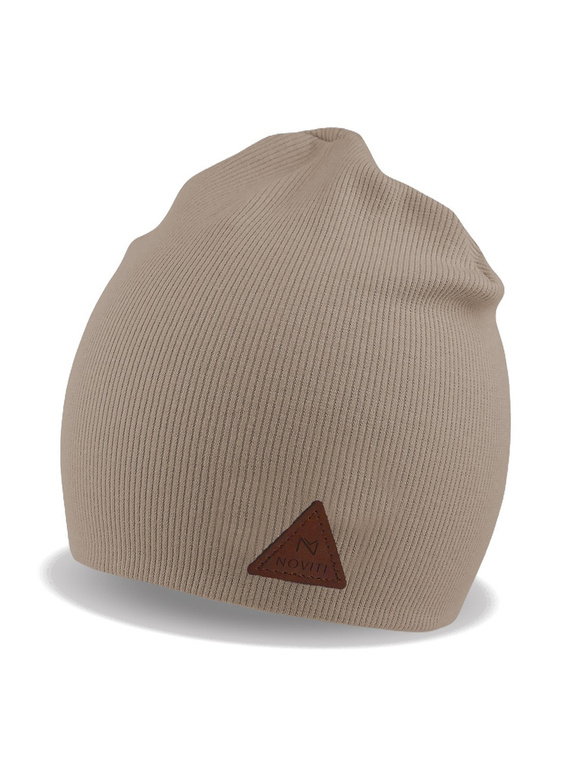 Czapka chłopięca CP009 Boy Noviti - 02 beżowy 