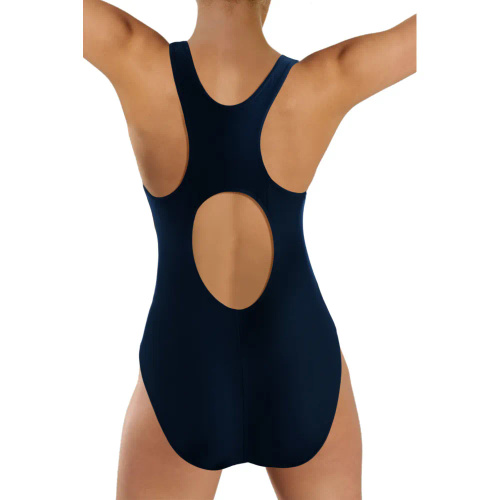BW 714 Strój kąpielowy jednoczęściowy Sesto Senso granatowy