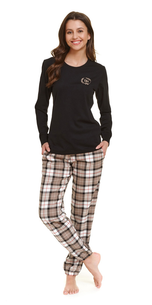 PM.5202 Piżama Damska Doctor Nap - black