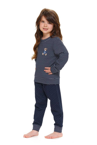 PDU.5255 Piżama dziecięca Unisex Doctor Nap - navy blue