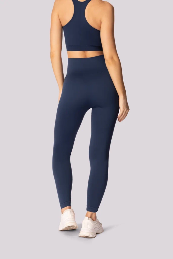 Legginsy damskie Base Mona granatowy