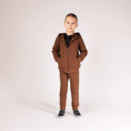 Bluza dresowa 169546 Nicol - brązowy